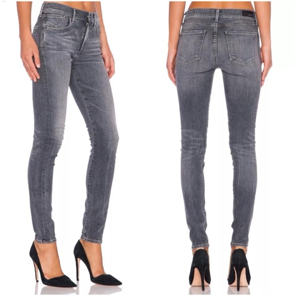 Agolde Denim - \AGOLDE\ Sophie High Rise Skinny Jeans